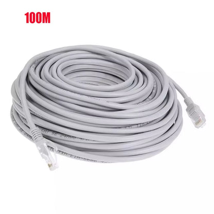 Cable Ethernet De Alta Velocidad Cat5E RJ45 Cable De Red LAN Enrutador De Ordenador Patch Cord , 1M/5M/10M/15M/20M/30M/50M