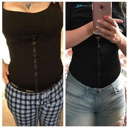 Women Shapewear Waist Trainer Slimming Vest Belly Control Body Shaper Sports Top